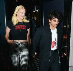 Sophie Turner & Joe Jonas - Leaving Craig's Restaurant after a dinner date in West Hollywood - September 25, 2018