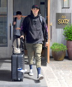 Noah Centineo was spotted leaving his NYC hotel (April 29, 2019)