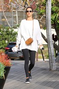 Alessandra Ambrosio - arrives at the gym  in Malibu 01/13/2019