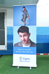 Nick Jonas and puppy co-star appear at Cigna's Health Improvement Tour at Evolve in Los Angeles, CA (March 07, 2019)