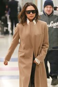 Victoria Beckham - at JFK airport in New York 01/21/2019