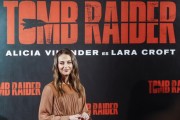 Алисия Викандер (Alicia Vikander) 'Tomb Raider' photocall in Madrid, Spain, 28.02.2018 - 80xНQ 269489781841713
