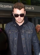 Sam Smith - Seen at the LAX airport in Los Angeles - September 14, 2015
