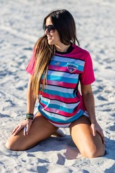Claudia Romani - On the beach in South Beach FL 01/15/2019