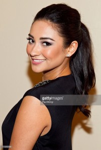 Shay Mitchell at the Creative Coalition's Salute to Blue Star Families at the Ritz-Carlton Hotel on April 28, 2011 in Washington, DC