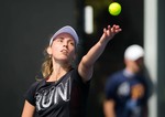 Elise Mertens - during practice at the 2019 Australian Open at Melbourne Park in Melbourne 01/12/2019