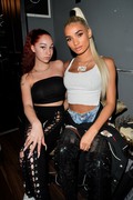 Danielle Bregoli, is spotted with singer, Pia Mia at her debut concert at the Roxy in Los Angeles, CA 14/06/2018