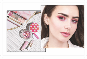 Lily Collins - Lancome Spring Makeup Collection 2019