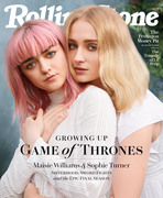 Maisie Williams & Sophie Turner - Rolling Stone By Nicole Nodland April 2019