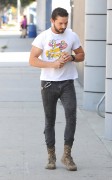 Shia LaBeouf - Out and about in Los Angeles - August 1, 2014