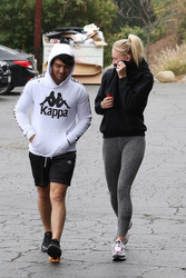 Sophie Turner & Joe Jonas - Head out for an early morning work out session in Los Angeles - September 26, 2018