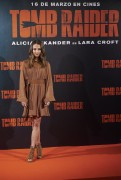 Алисия Викандер (Alicia Vikander) 'Tomb Raider' photocall in Madrid, Spain, 28.02.2018 - 80xНQ 93e1ce781842183
