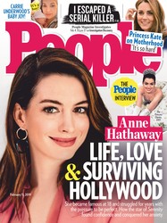 Anne Hathaway - People USA - 11 February  2019