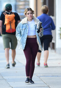 Lucy Hale - Goes to the gym in Los Angeles 01/06/2019
