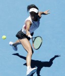 Hsieh Su-wei day four of the Australian Open tennis tournament in Melbourne January 18-2018