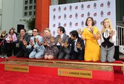 Cast of Big Bang Theory - Handprint Ceremony, TCL Chinese Theatre, Los Angeles 05/01/2019
