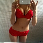 Hot Blonde takes Selfpics