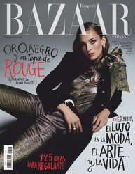 Julia Bergshoeff - Harper's Bazaar Espana  December 2019