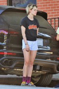 Kristen Stewart - is seen in the aftermath of a car accident, LA 09/03/2019