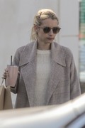 Emma Roberts - picks up a smoothie and food during Sunday out in Los Feliz 01/05/2020