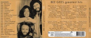 Bee Gees - Greatest Hits (Unofficial Release) 2CD (2008) FLAC