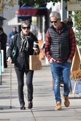 Selma Blair and her boyfriend head to lunch at Joan's on Third in Studio City 12/30/2019