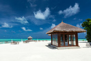 Тропический пляж на Мальдивах / Tropical beach in Maldives 228f9e1322864685