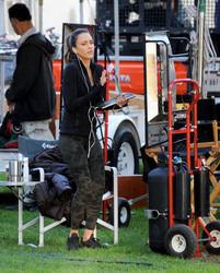 Jessica Alba - On the set of L.A’s Finest in Los Angeles 01/09/2020