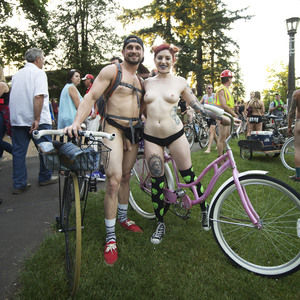 Re: Wnbr - world nacked bike ride day.