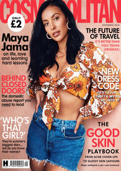 Maya Jama - Cosmopolitan UK September  2020