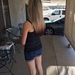 Blondes Amateur Girl mit großen Titten