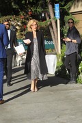 Gillian Anderson - leaves the Four Seasons in Beverly Hills 01/03/2020