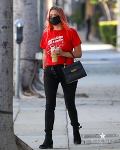 Ashley Benson out in Los Angeles on October 13, 2020