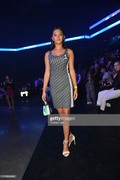 Lily Chee attends the Vfiles front row during New York Fashion Week, 09/05/2019 in New York City