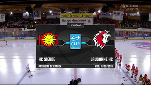 Swiss Ice Hockey Cup 2019-09-10 1/16 Final HC Sierre vs. Lausanne HC - French 9562201316113434
