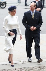 Sophie Rhys-Jones, Countess of Wessex and Prince Edward, Commonwealth Service, London, March 9, 2020