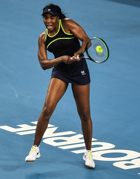Venus Williams - during the 2020 Australian Open at Melbourne Park, 20 January 2020