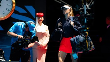 Maria Sharapova - during the 2020 Australian Open at Melbourne Park, 21 January 2020
