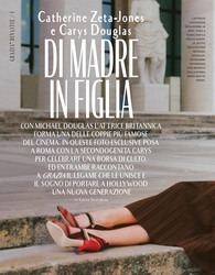Catherine Zeta-Jones & Carys Zeta Douglas - Grazia Italia 30 October 2019