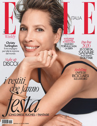 Christy Turlington - Elle Magazine Italia January 2021