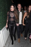 Olivia Culpo - wears a sheer top as she heads to the Delilah restaurant in West Hollywood 01/11/2020