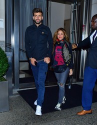 Shakira and Gerard Piqué go out to dinner in NY on September 6, 2019