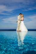  Жених и невеста у моря / Bride and groom by the sea A244c71352907273