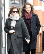 Emma Watson - looks very happy while pictured on a lunch date with her mystery boyfriend in London, UK 12/18/2019