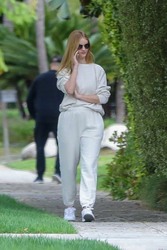 Jason Statham & Rosie Huntington-Whiteley - keep a low profile walking around in Beverly Hills, California | 03/17/2020