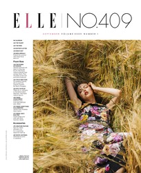 Lindsey Wixson - Elle Magazine USA - September 2019