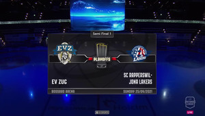 NLA 2021-04-25 Playoffs SF G1 EV Zug vs. Rapperswil-Jona Lakers 720p - French 3916d61375916742