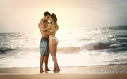 Счастливая пара на пляже / Happiness couple on beach 68d63b1352776236