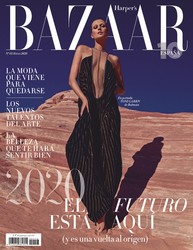 Toni Garrn - Harper's Bazaar Espana January 2020