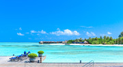 Тропический пляж на Мальдивах / Tropical beach in Maldives B31f0e1322864656